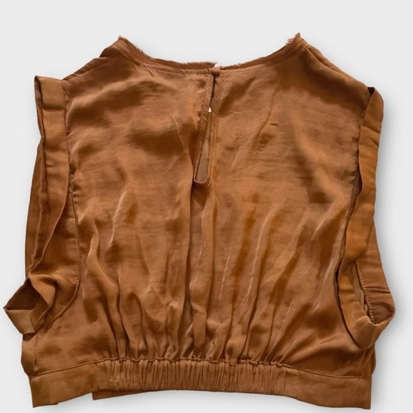 Free People Remi Blouse in Copper - Picture 3 of 5